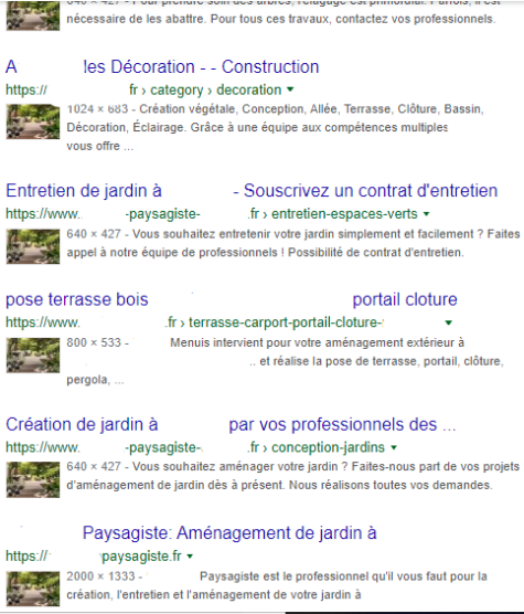 paysagistes banque d'images