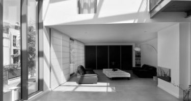 vraie photo d'un salon moderne